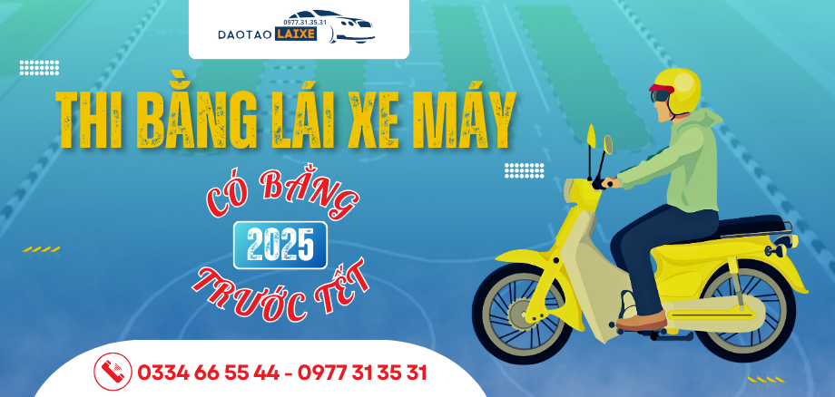 Thi bằng lái xe máy HCM